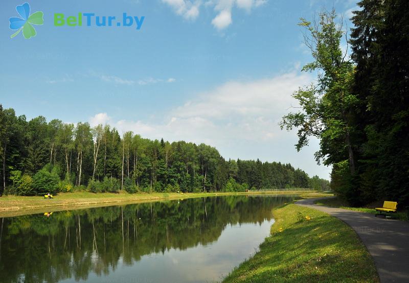 Rest in Belarus - republican ski center Silichy - Water reservoir