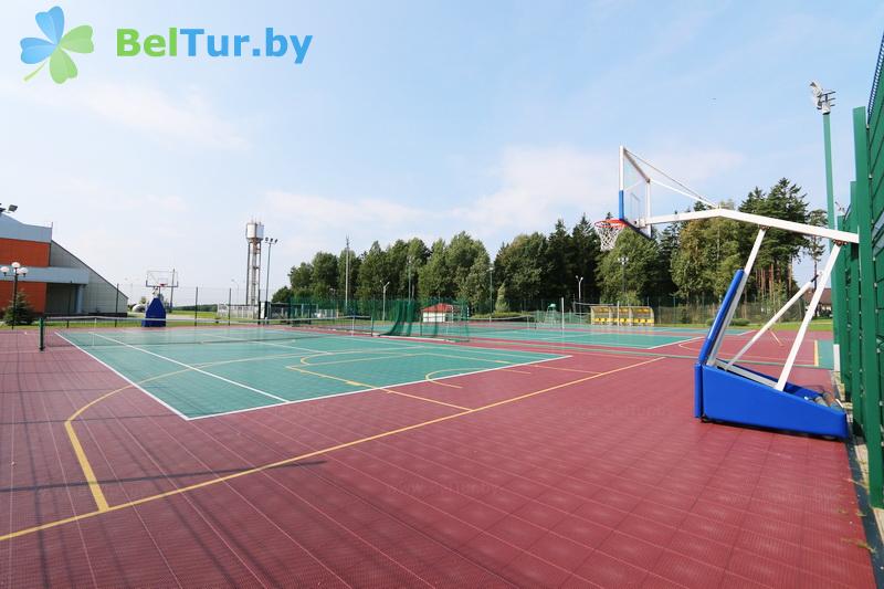 Rest in Belarus - republican ski center Silichy - Tennis court