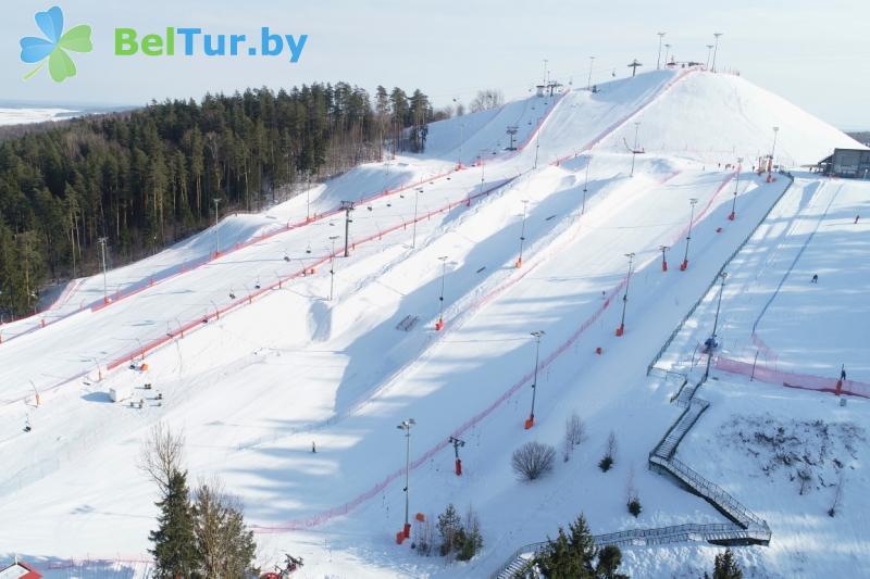 Rest in Belarus - republican ski center Silichy - Downhill