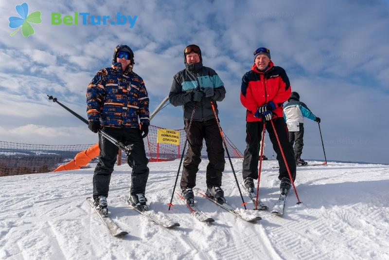 Rest in Belarus - republican ski center Silichy - Downhill