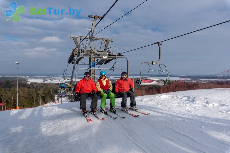 Rest in Belarus - republican ski center Silichy - Downhill