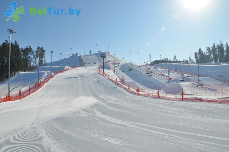 Rest in Belarus - republican ski center Silichy - Downhill