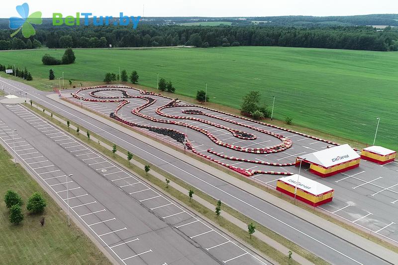 Rest in Belarus - republican ski center Silichy - Kart track