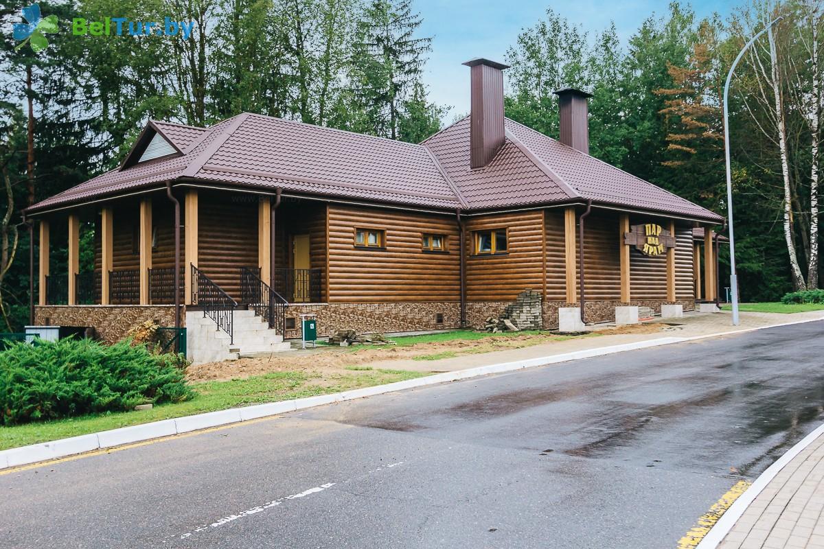 Rest in Belarus - republican ski center Silichy - sauna