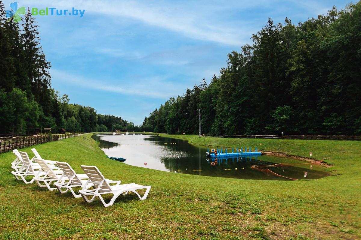 Rest in Belarus - republican ski center Silichy - Beach