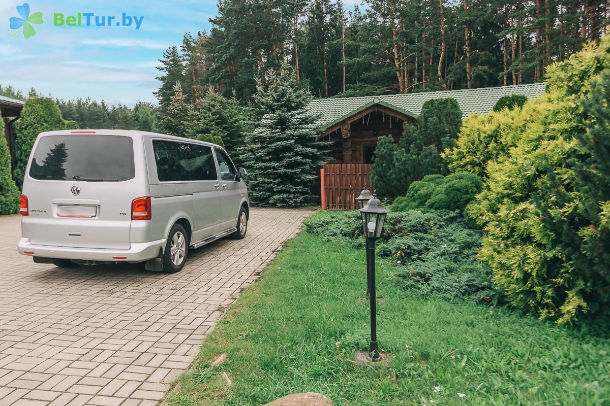 Rest in Belarus - tourist complex Priroda Lux - Parking lot