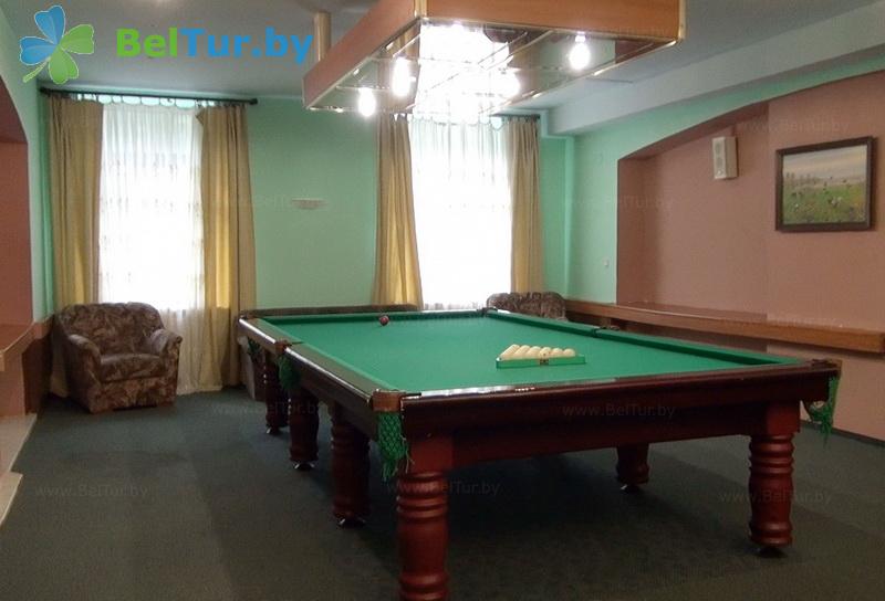 Rest in Belarus - hotel complex Serguch - Billiards
