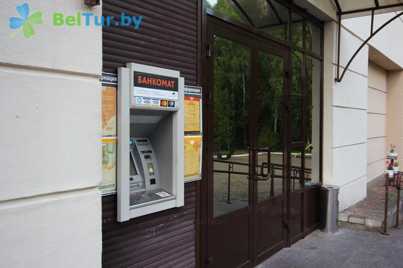 Rest in Belarus - hotel complex Serguch - Automatic cash terminal (ATM)