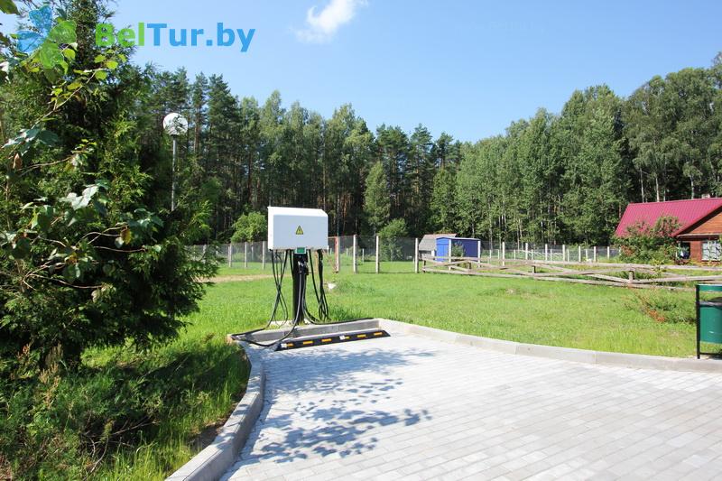 Rest in Belarus - recreation center Nivki - Parking lot
