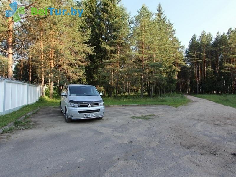 Rest in Belarus - recreation center Dobromysli - Parking lot