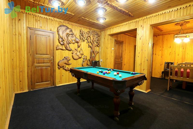 Rest in Belarus - recreation center Zolovo - Billiards