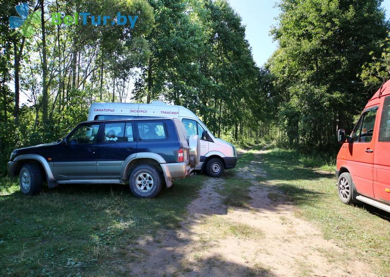 Rest in Belarus - guest house Beresche - Parking lot