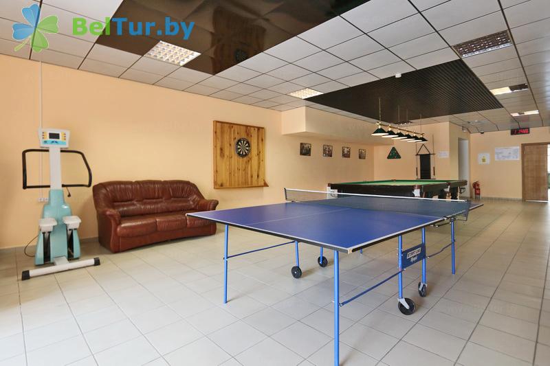 Rest in Belarus - hotel complex Kamenyuki - Table tennis (Ping-pong)