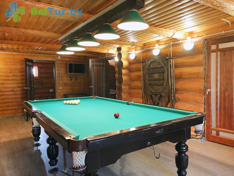 Rest in Belarus - hunter's house La Proni - Billiards