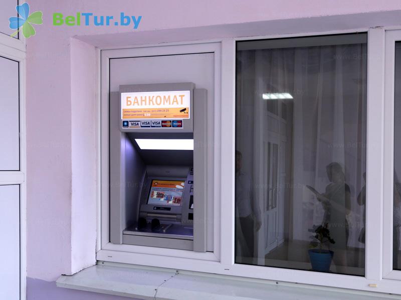 Rest in Belarus - hotel complex Kamenyuki k2 - Automatic cash terminal (ATM)