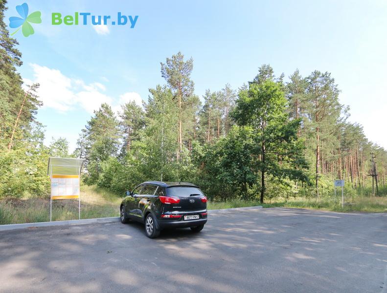 Rest in Belarus - tourist complex Beloye - Parking lot