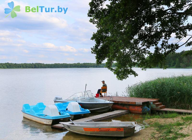 Rest in Belarus - tourist complex Beloye - Rent boats