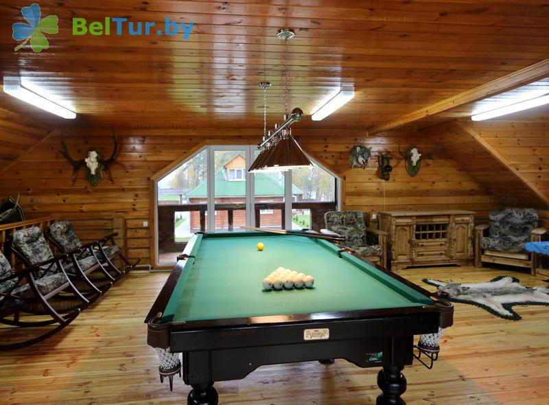 Rest in Belarus - hunter's house Postavskii h2 - Billiards