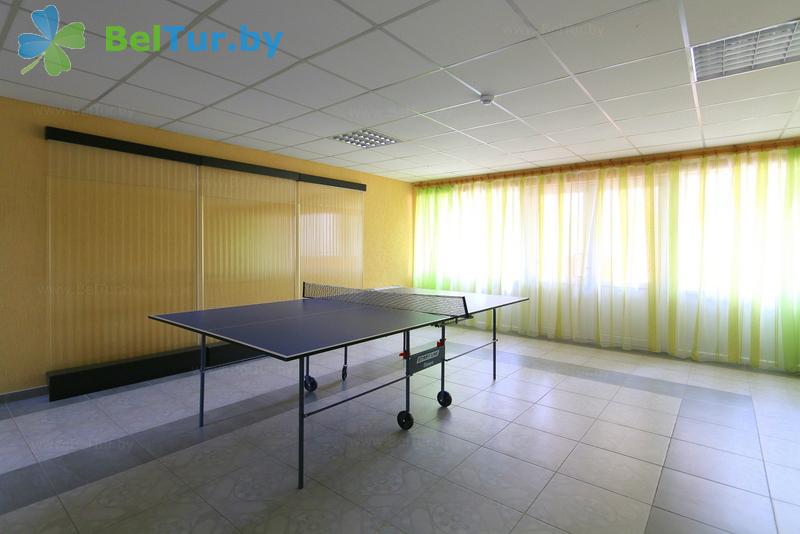 Rest in Belarus - tourist complex Pyshki - Table tennis (Ping-pong)