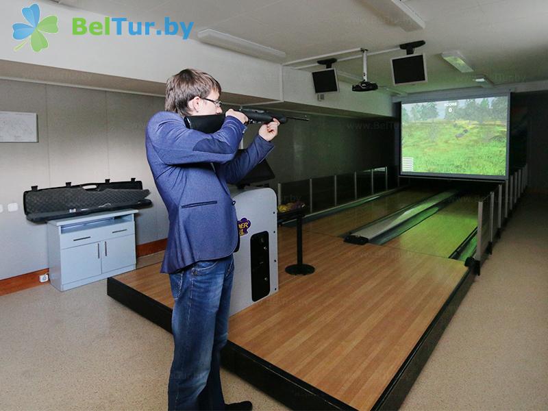 Rest in Belarus - hotel complex Nad Pripyatyu - Shooting gallery