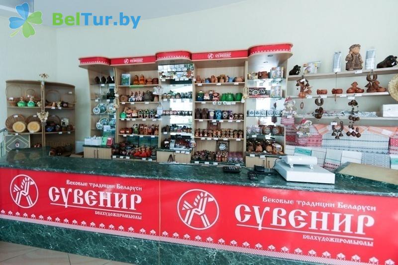 Rest in Belarus - hotel complex Nad Pripyatyu - Souvenir stand