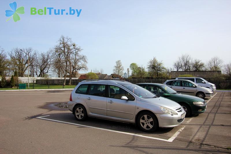 Rest in Belarus - hotel complex Nad Pripyatyu - Parking lot