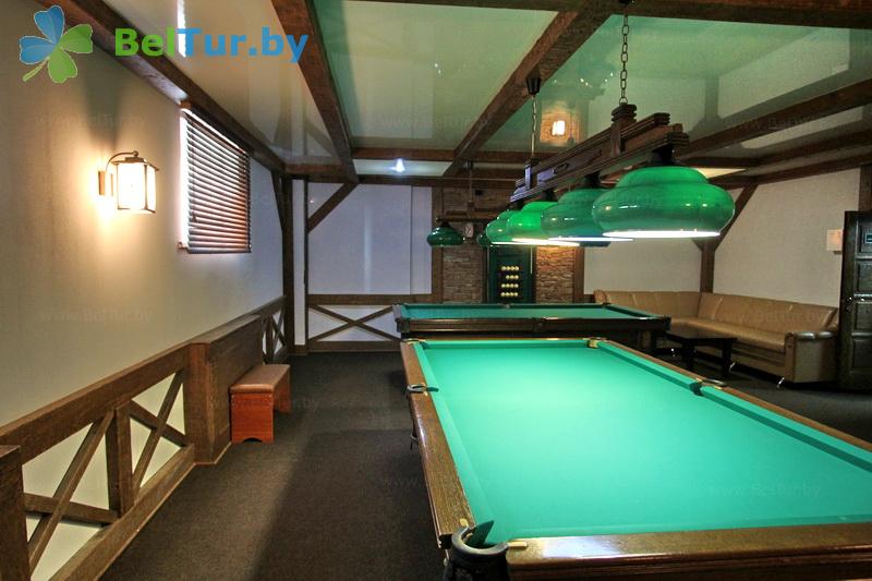 Rest in Belarus - hotel complex Nad Pripyatyu - Billiards