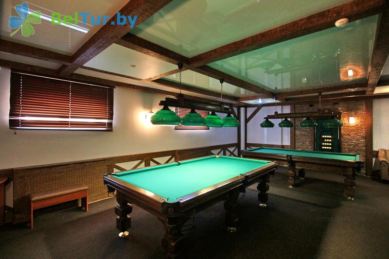 Rest in Belarus - hotel complex Nad Pripyatyu - Billiards