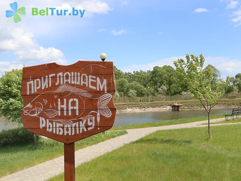 Отдых в Белоруссии Беларуси - гостиничный комплекс Над Припятью - Территория и природа