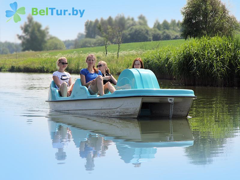 Rest in Belarus - tourist complex Nikolaevskie prudy - Rent boats