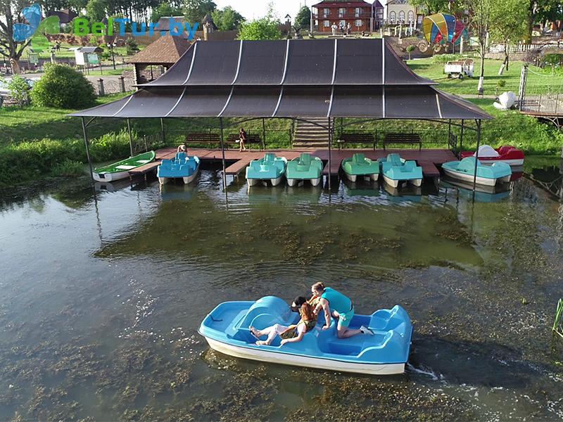 Rest in Belarus - tourist complex Nikolaevskie prudy - Rent boats