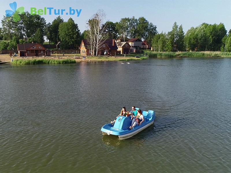 Rest in Belarus - tourist complex Nikolaevskie prudy - Rent boats