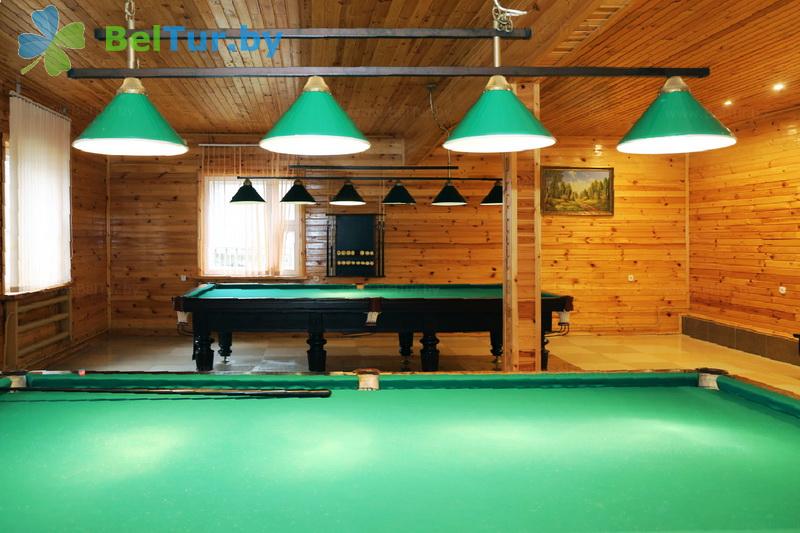 Rest in Belarus - tourist complex Nikolaevskie prudy - Billiards