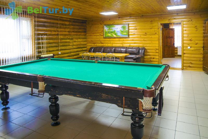 Rest in Belarus - tourist complex Nikolaevskie prudy - Billiards