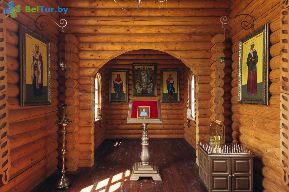 Rest in Belarus - tourist complex Nikolaevskie prudy - chapel