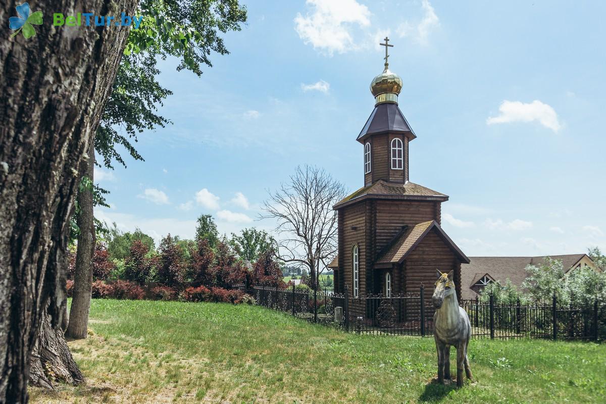 Rest in Belarus - tourist complex Nikolaevskie prudy - chapel