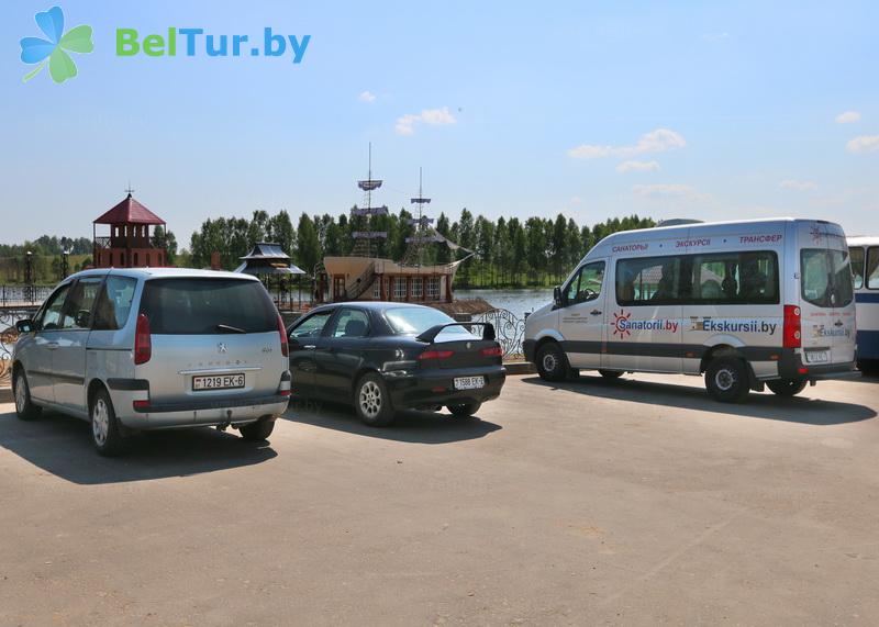 Rest in Belarus - tourist complex Nikolaevskie prudy - Parking lot