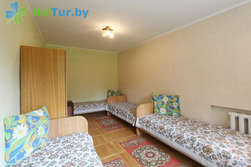 Rest in Belarus - recreation center Lesnaya polyana - 1-room in a block for 3 people (living building 1) 