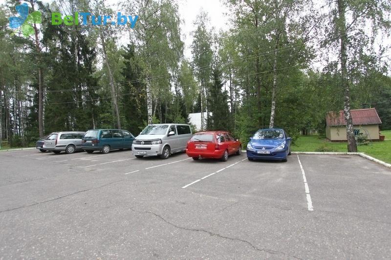 Rest in Belarus - recreation center Lesnaya polyana - Parking lot