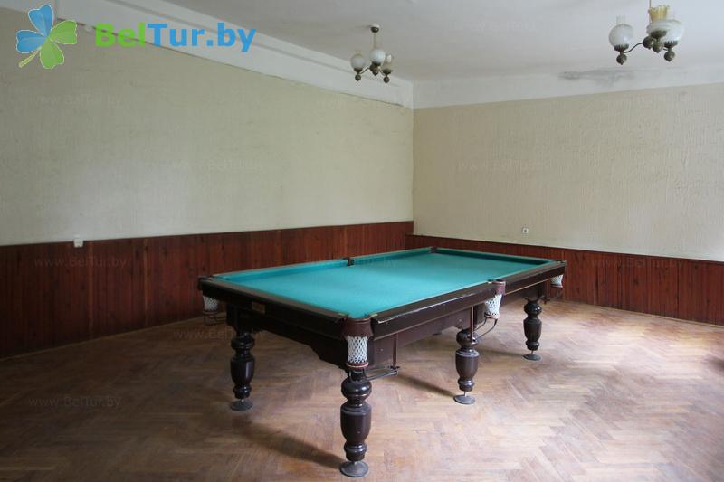 Rest in Belarus - recreation center Lesnaya polyana - Billiards