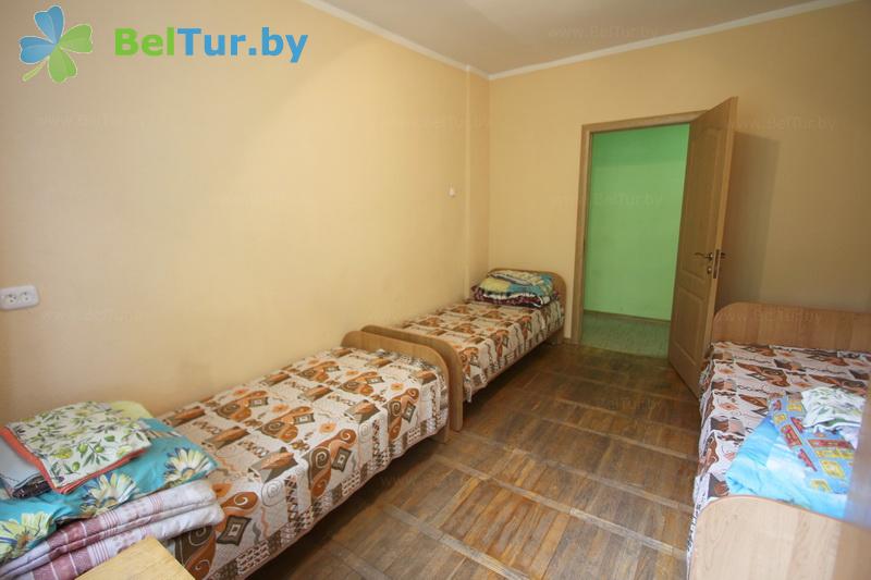 Rest in Belarus - recreation center Lesnaya polyana - 1-room in a block for 3 people (living building 1) 