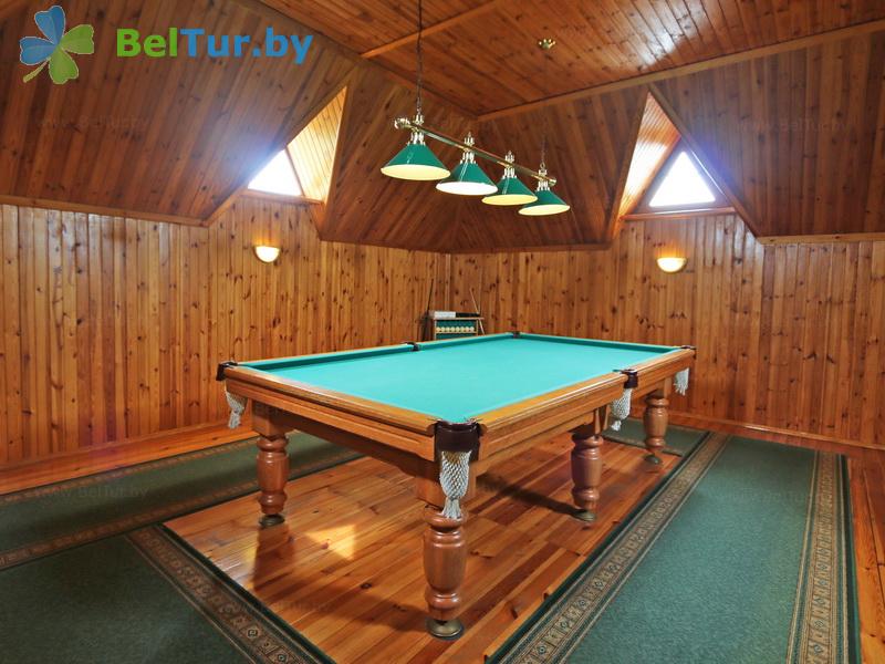 Rest in Belarus - recreation center Siabry - Billiards