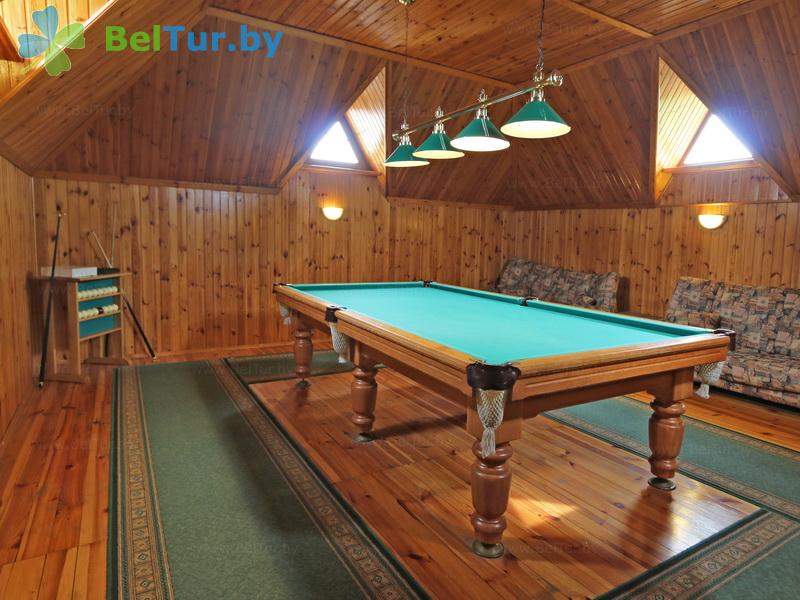 Rest in Belarus - recreation center Siabry - Billiards