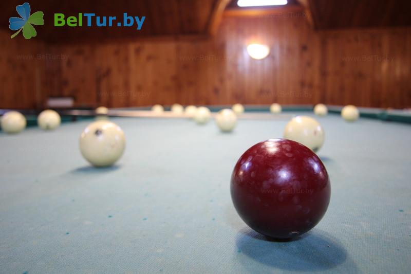 Rest in Belarus - recreation center Siabry - Billiards