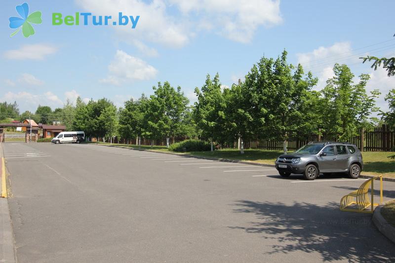 Rest in Belarus - recreation center Siabry - Parking lot