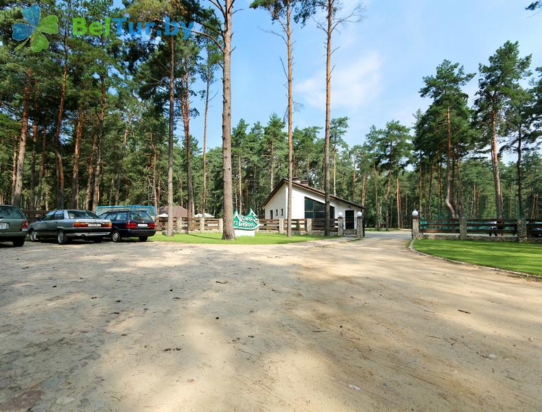Rest in Belarus - recreation center Lyesnaya Gavanj - Parking lot