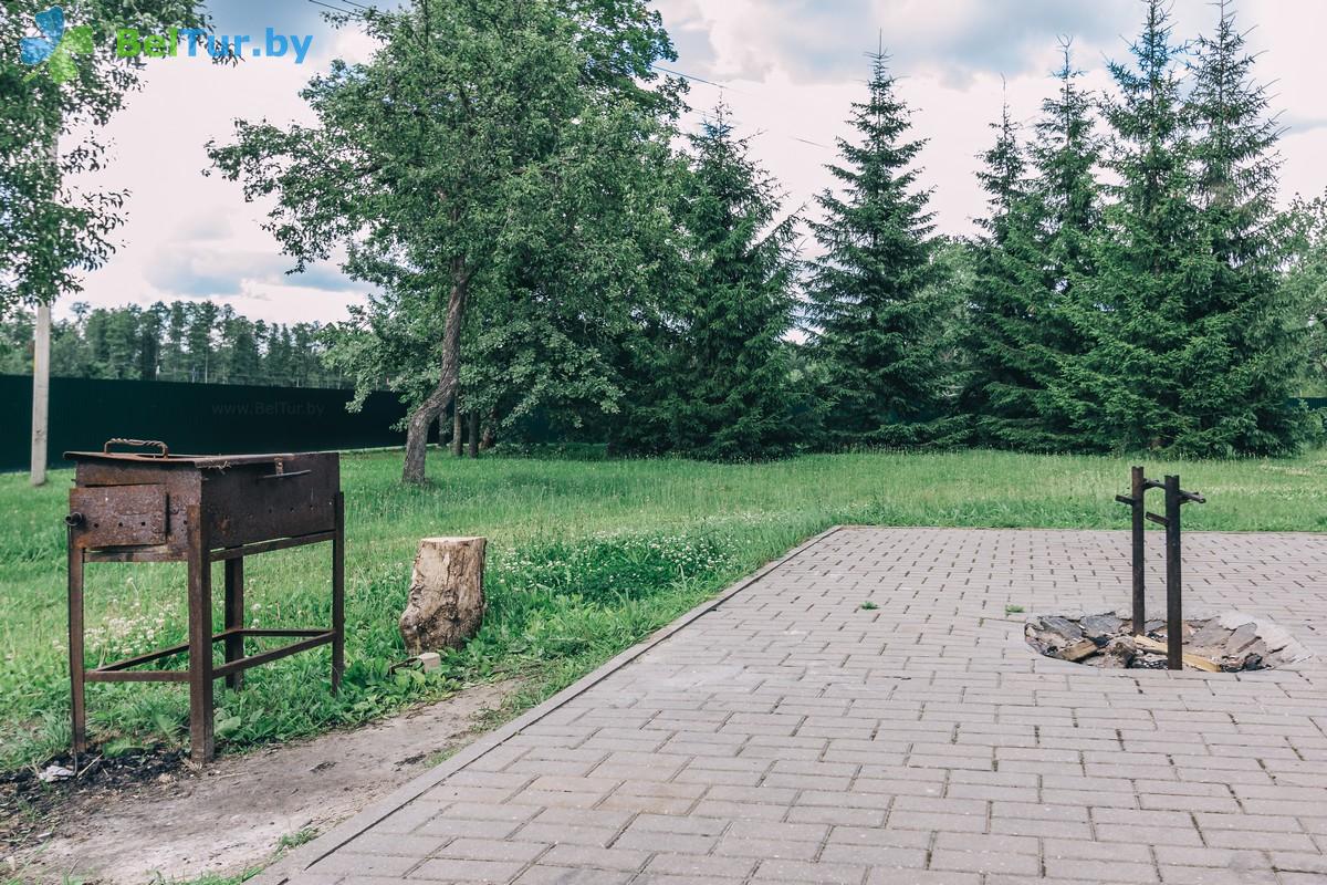 Rest in Belarus - hunter's house Hoinikskii - Barbeque