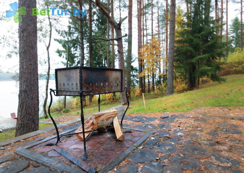 Rest in Belarus - hunter's house Kardon dolgoe - Barbeque