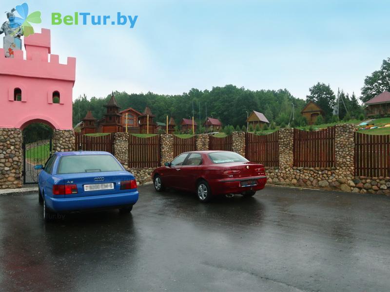 Rest in Belarus - recreation center Semigorye - Parking lot