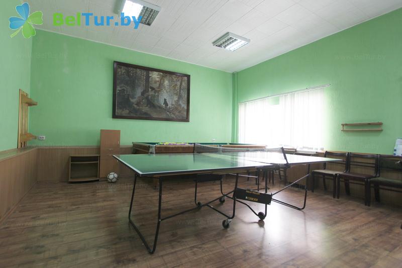 Rest in Belarus - recreation center Letzy - Table tennis (Ping-pong)